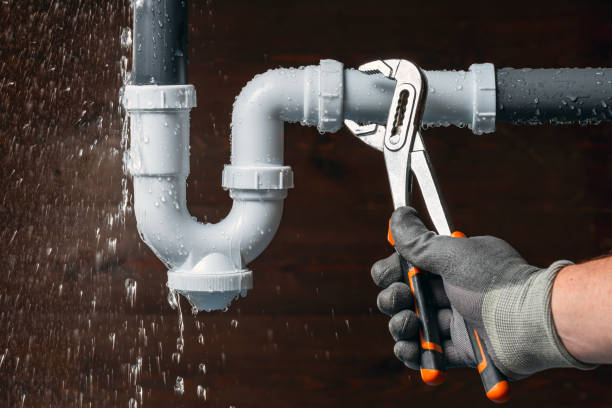 Professional Leak Detection technician working in Camden, OH